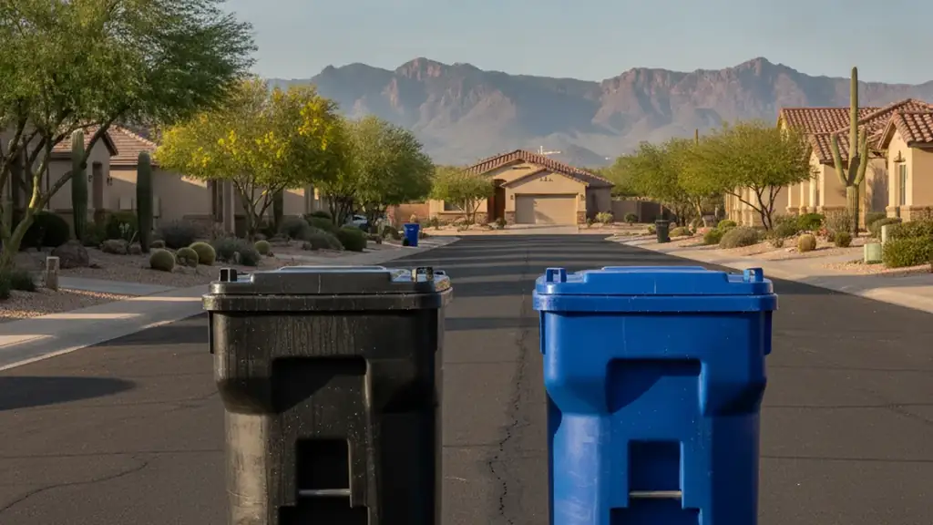 Trash bins